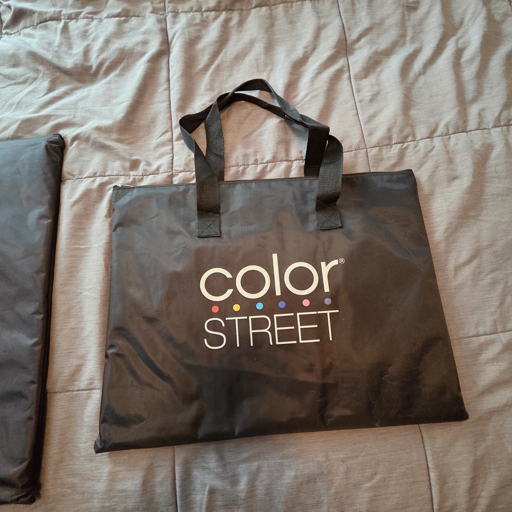 Color Street Black Tote Bag